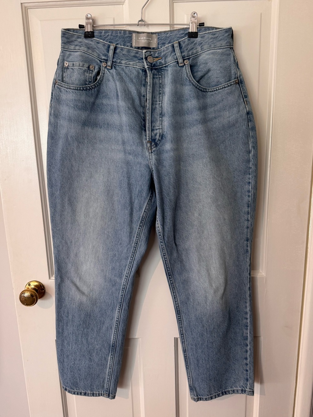 Everlane Light Wash Straight Leg Women's Jeans